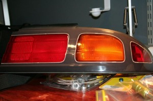 S14 Faded Kouki Taillight Restore to Black Pin-Striping Tape